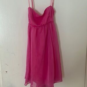 Lucy in the sky pink dress never worn